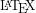 LaTeX ロゴ