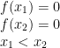 begin{array}{l}f({{x}_{1}})=0\f({{x}_{2}})=0\{{x}_{1}}<{{x}_{2}}end{array}