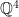 \mathbb{Q}^4