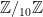 \mathbb{Z}/_{10} \mathbb{Z}