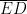 \overline {ED}
