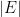 |E|