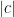 |c|