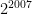 2^{2007}