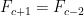 F_{c+1}=F_{c-2}