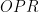 OPR