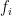 f_{i}