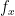f_x