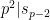 p^2|s_{p-2}