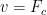 v=F_c