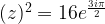 (z)^2=16e^{\frac{3i\pi}{2}}
