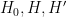 {H_0,H,H'}