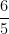 \dfrac{6}{5}