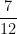 \dfrac{7}{12}