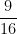 \dfrac{9}{16}