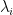 \lambda_i 