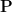 \mathbf{P}