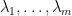 {\lambda_1,\dots,\lambda_m} {\lambda_1,\dots,\lambda_m}