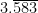 3. \overline{583}