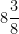 8\dfrac{3}{8}