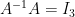 A^{-1}A=I_{3}