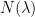 N(\lambda)