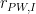 r_{PW,I}