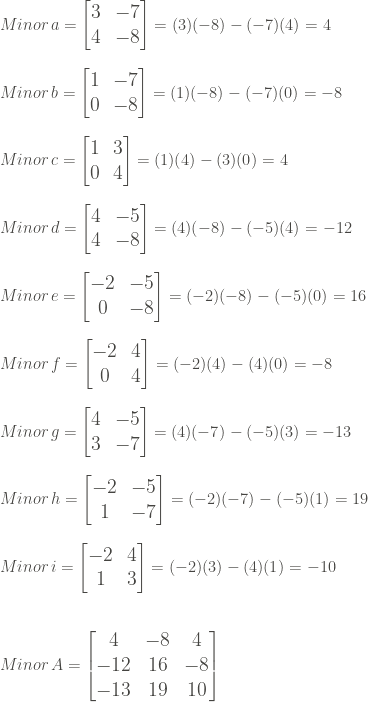 Langkah mudah mencari invers matriks ordo 3x3 (menggunakan aplikasi di m4thguru). Invers Matriks Ordo 3 3 Penma 2b