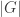 |G|