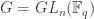 G = GL_n(\mathbb{F}_q)