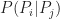 P(P_i|P_j)