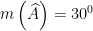 m\left(\widehat{A}\right)=30^{0}